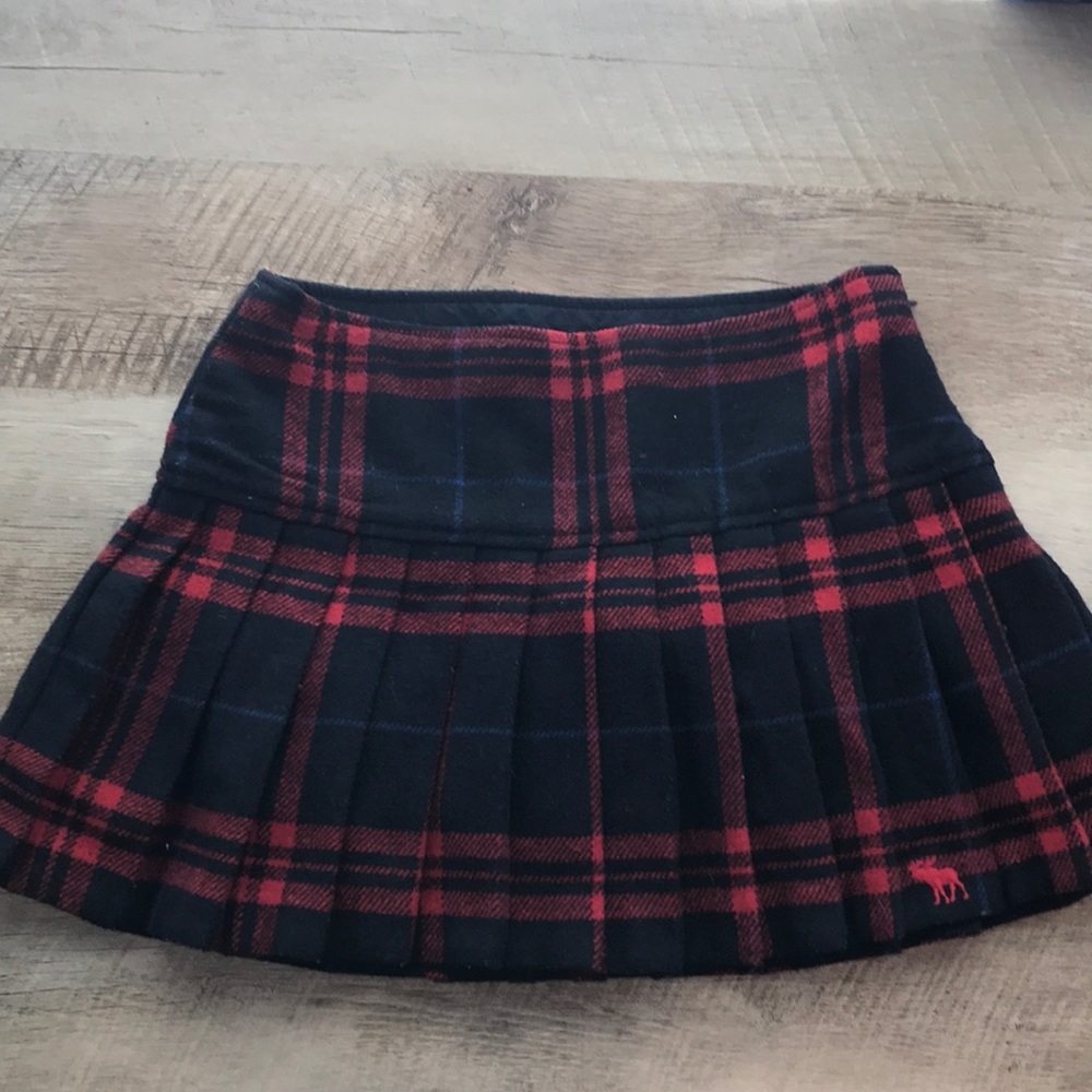 Mini school girl skirt plaid